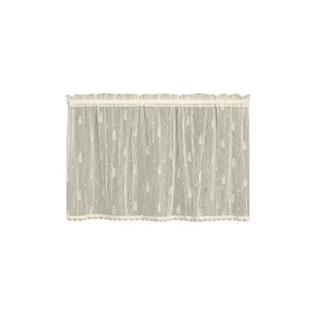 Back2Basics Pineapple 45 x 30 in. Tier, Ecru BA2585541